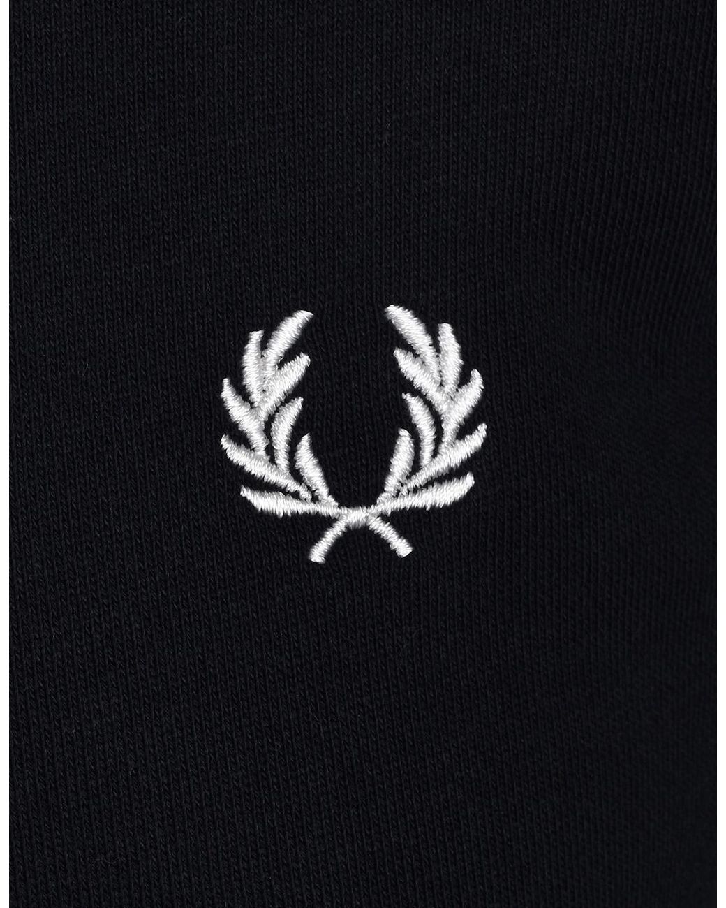 Fred Perry Blue Tipped Hooded Sweatshirt for men