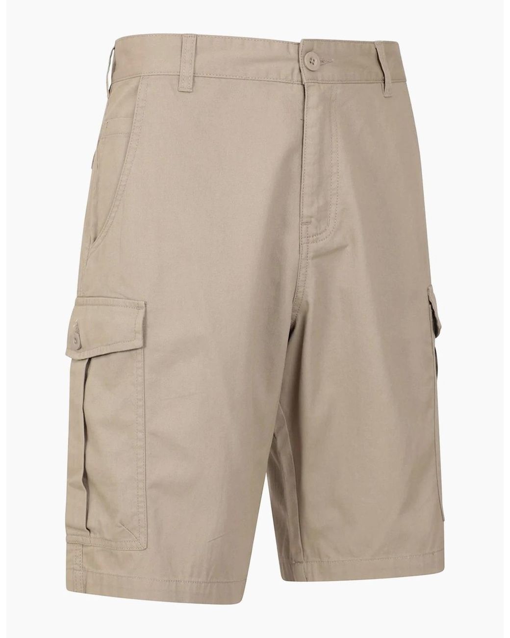 Mountain Warehouse Natural Lakeside Cargo Shorts for men