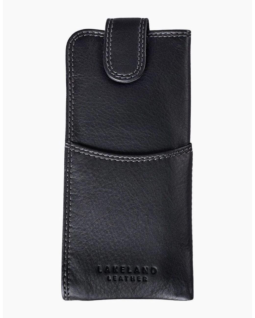 Lakeland Leather Black Glasses Case