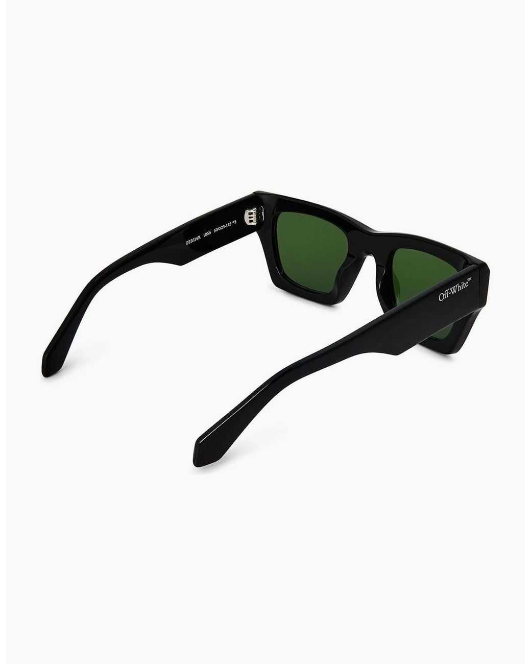 Off-White c/o Virgil Abloh Black Off Davie Sunglasses for men