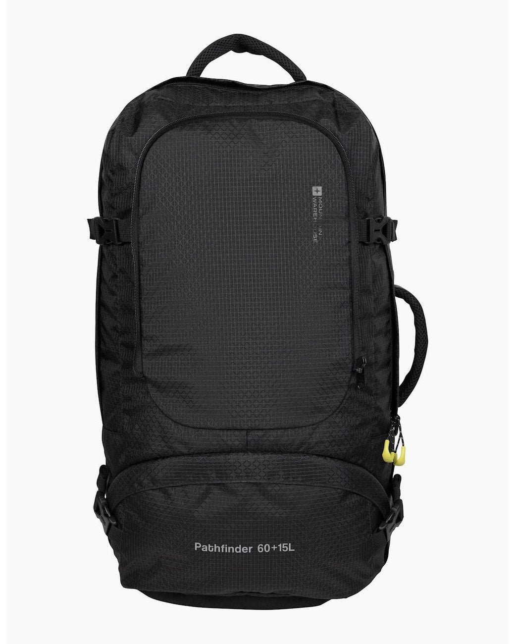 Mountain Warehouse Black Pathfinder 15L Rucksack for men