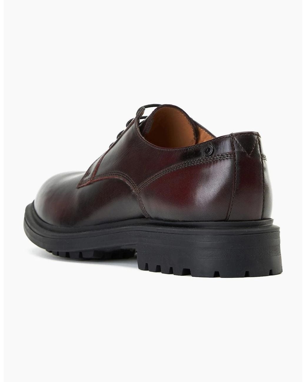 Base London Brown Locke Lace Up Shoes for men