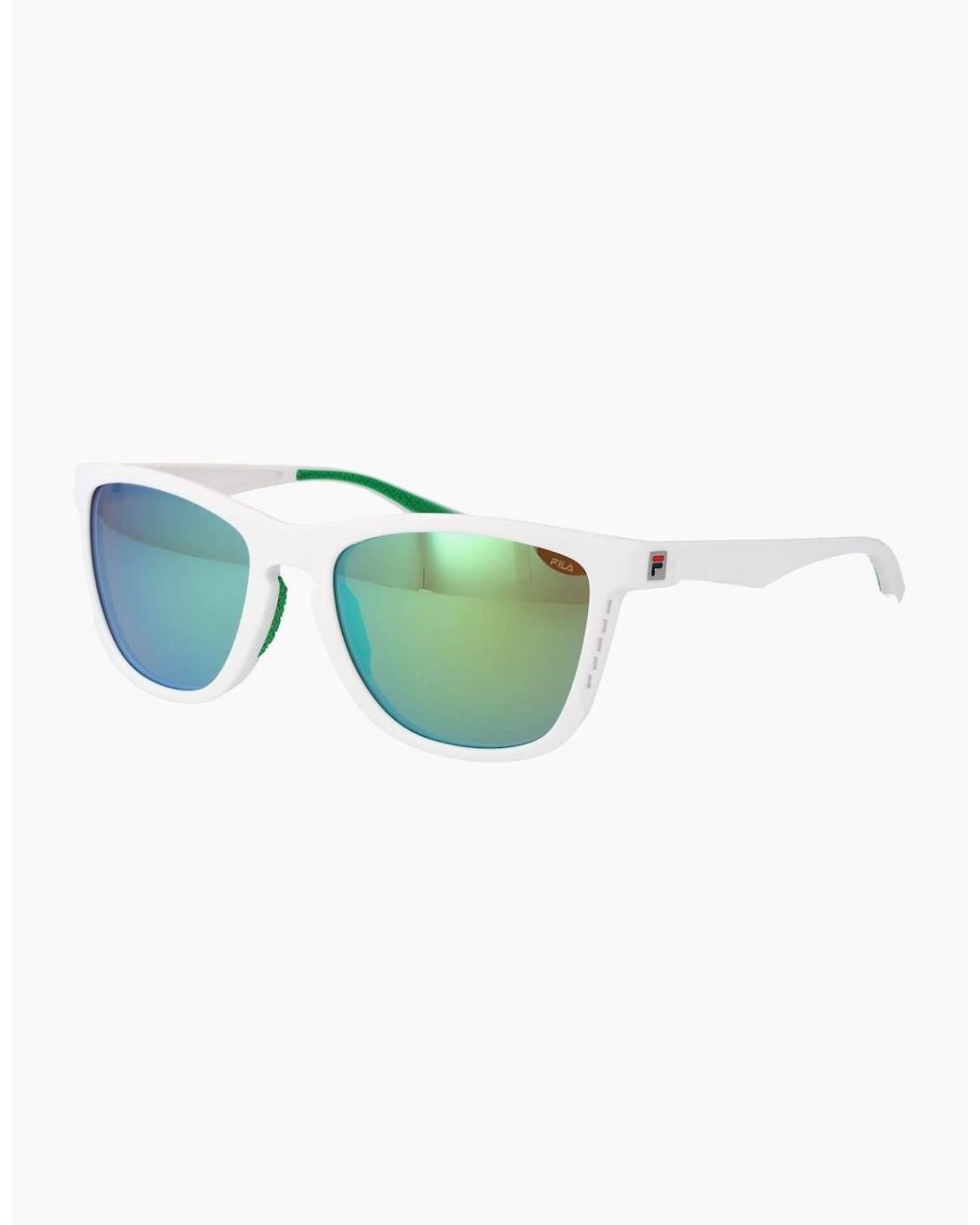 Fila Green Sunglasses Sfi895 847V 55 for men