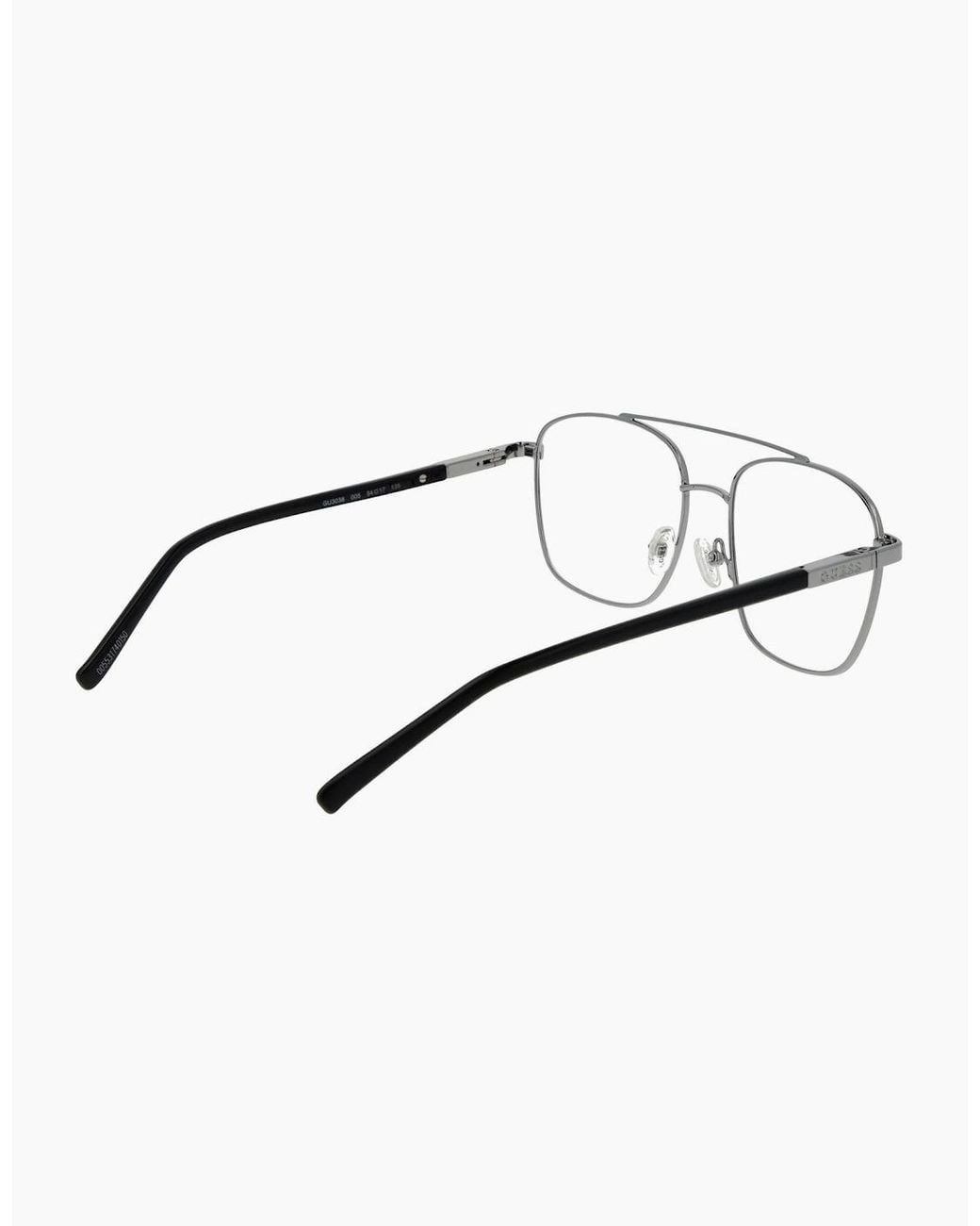 Guess Black Optical Frame Gu3038 005 54 for men