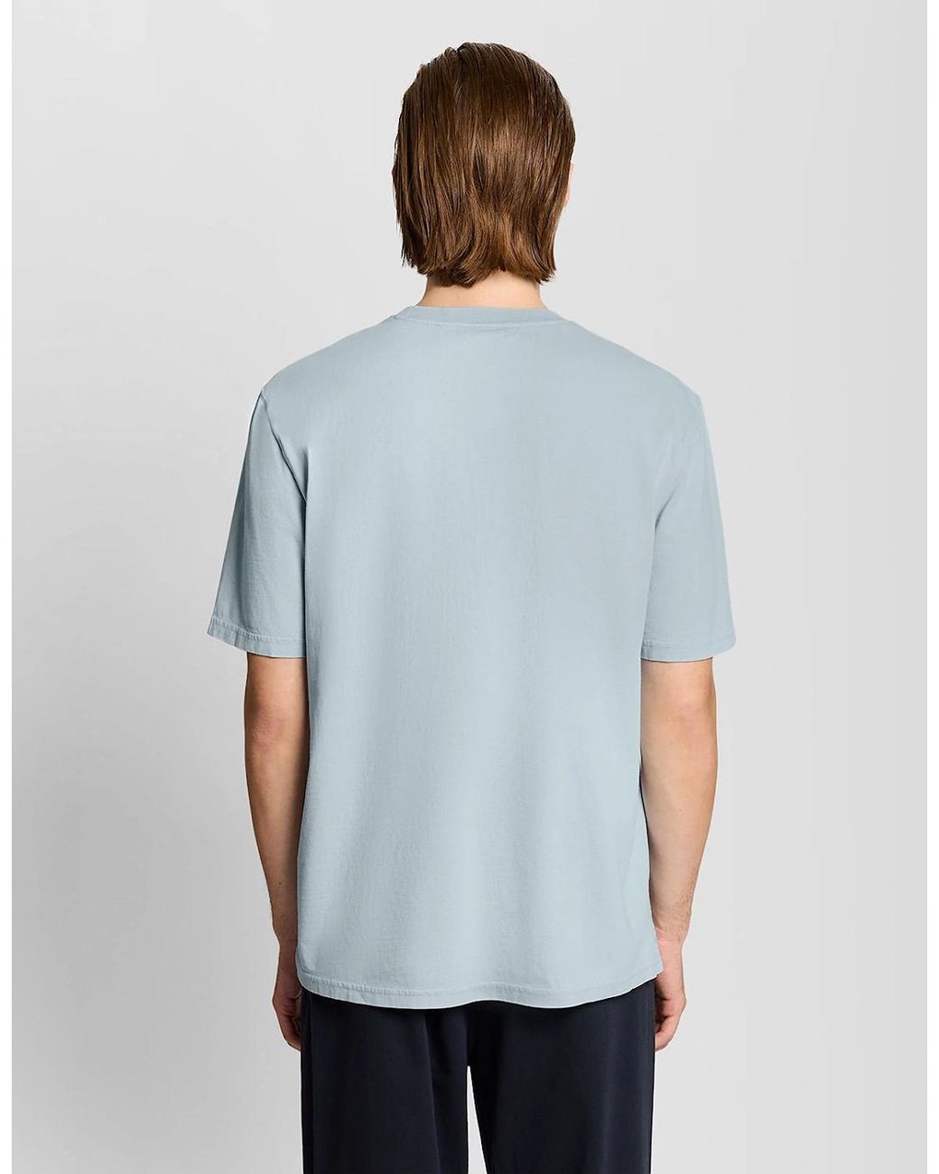 Lyle & Scott Blue Cargo Pocket T-Shirt for men