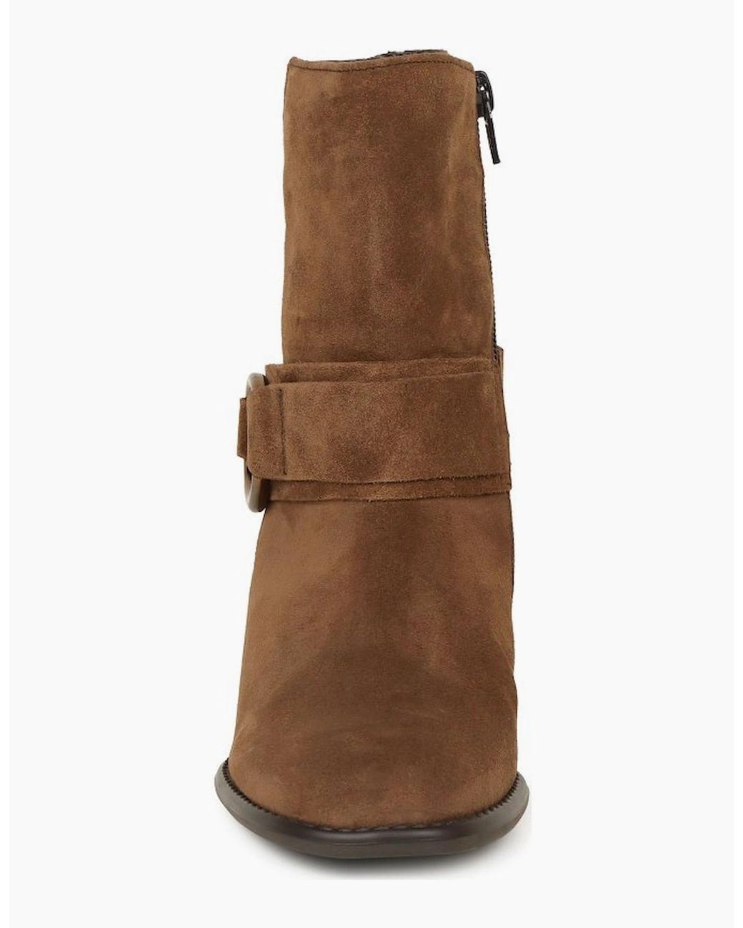 Gabor Brown Easel Ankle Boots