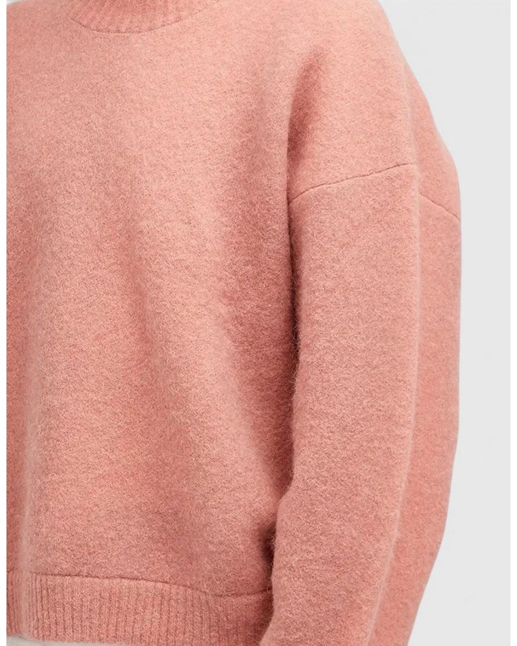 Represent Pink Sprayed Horizons Wool Sweater Sunrise for men