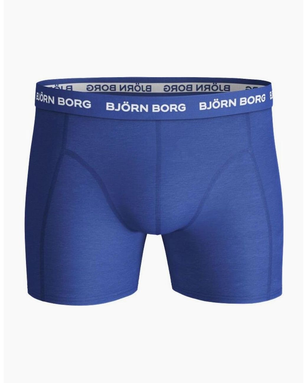 Björn Borg Blue 3-Pack Classic Logo Boxer Trunks, Mix for men