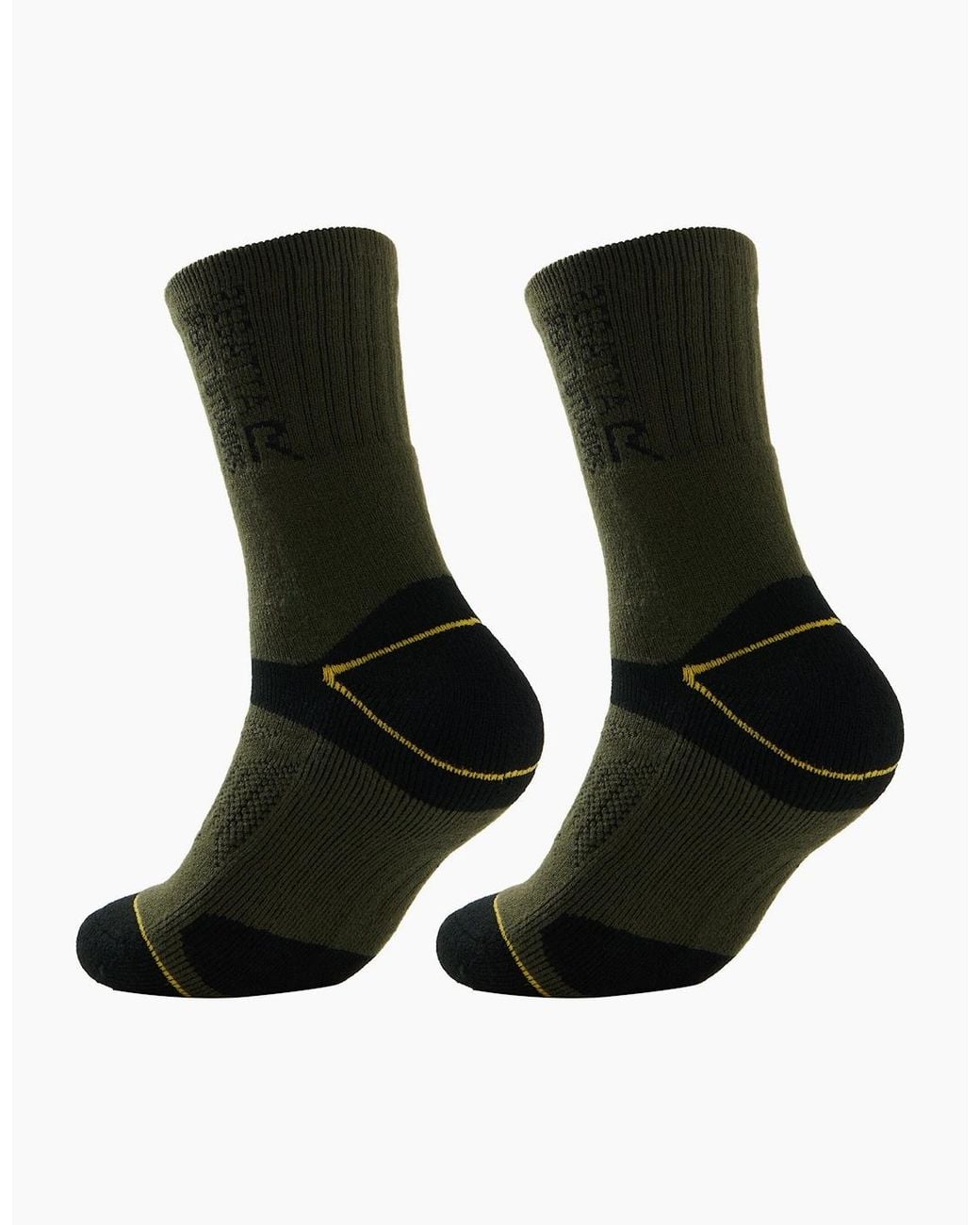 Regatta Black Blister Protection Ii Socks (Pack Of 2) for men
