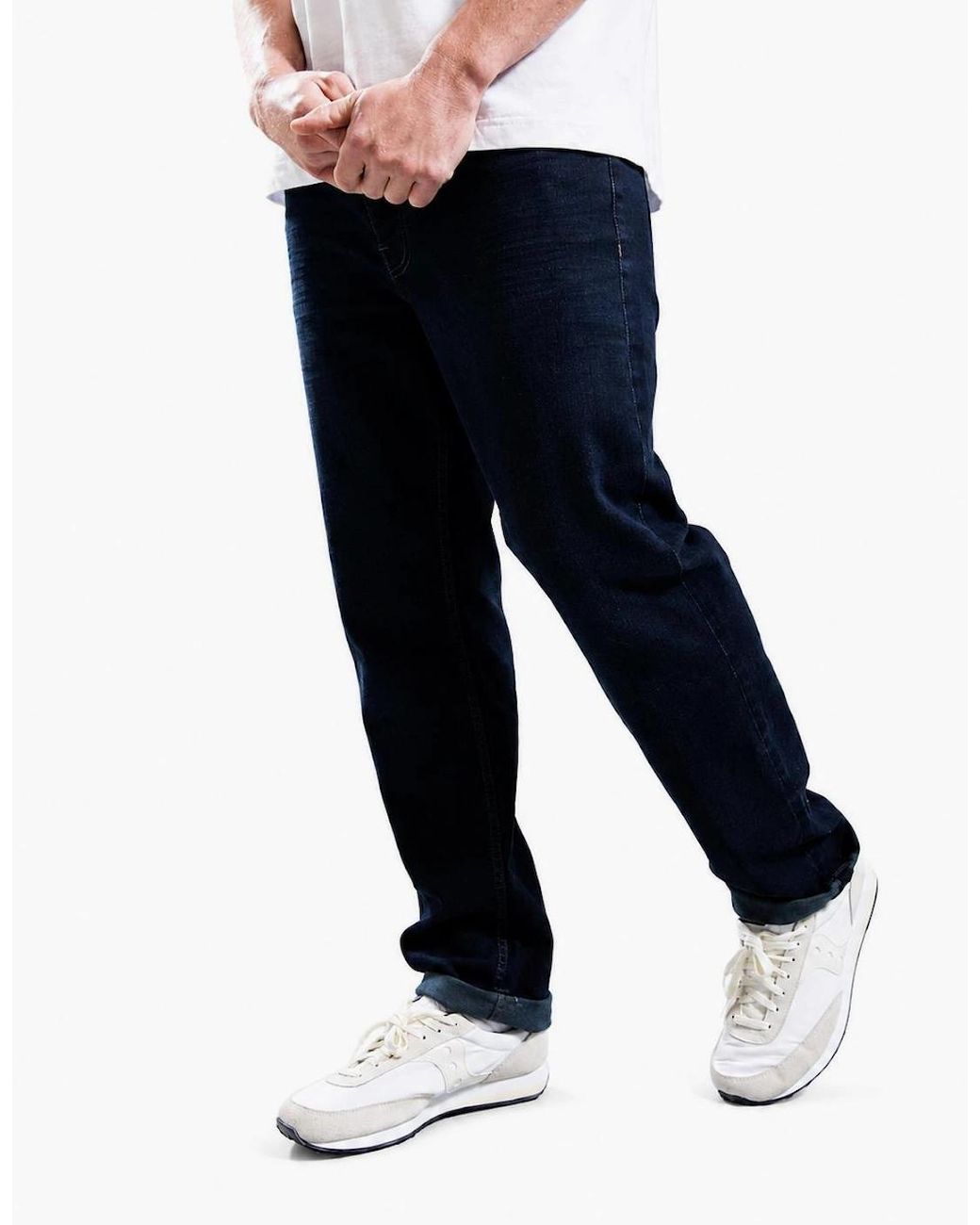Marshall Artist Blue Marshall Fit Denim Jeans Dark Wash for men