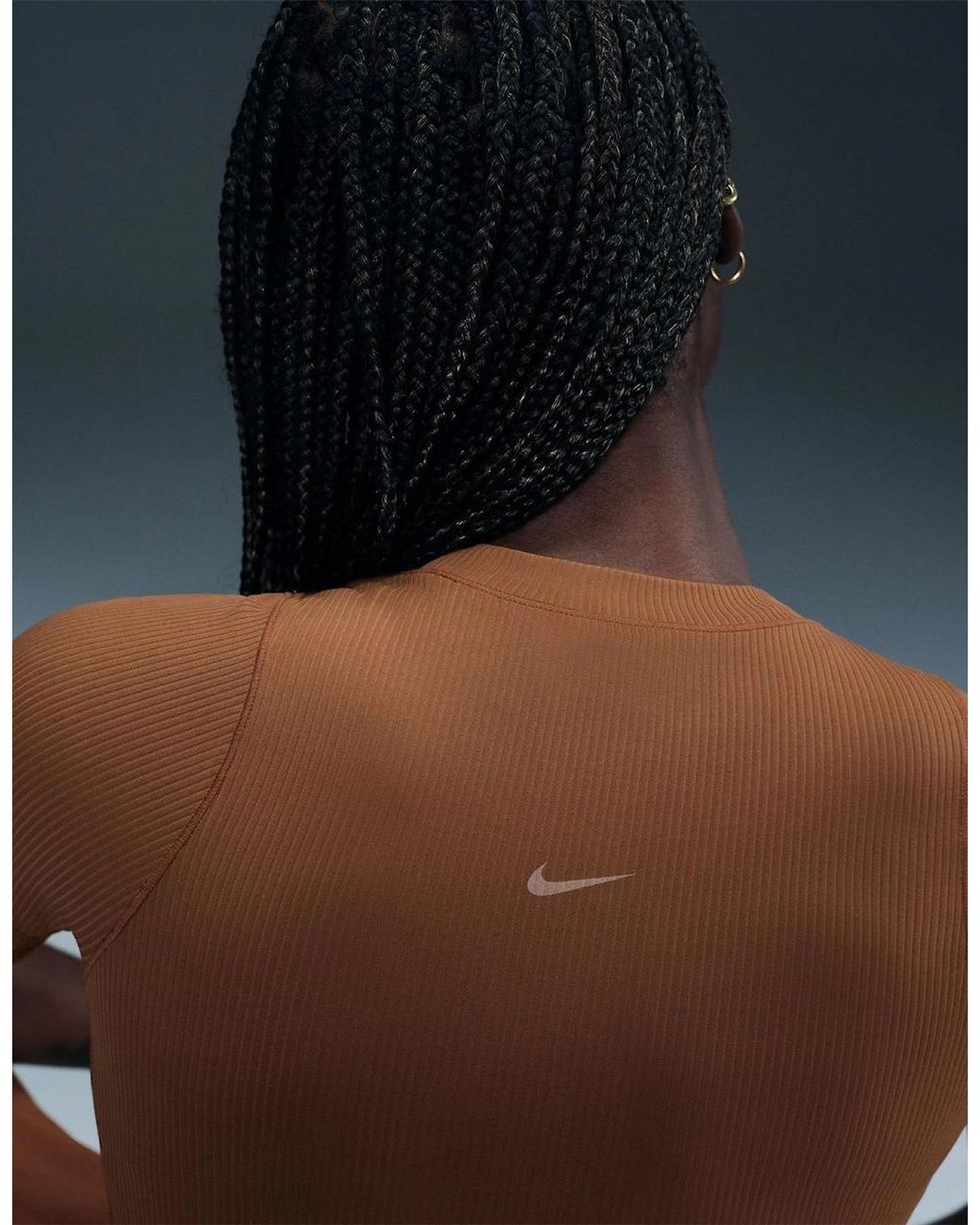 Nike Black Zenvy Rib Top
