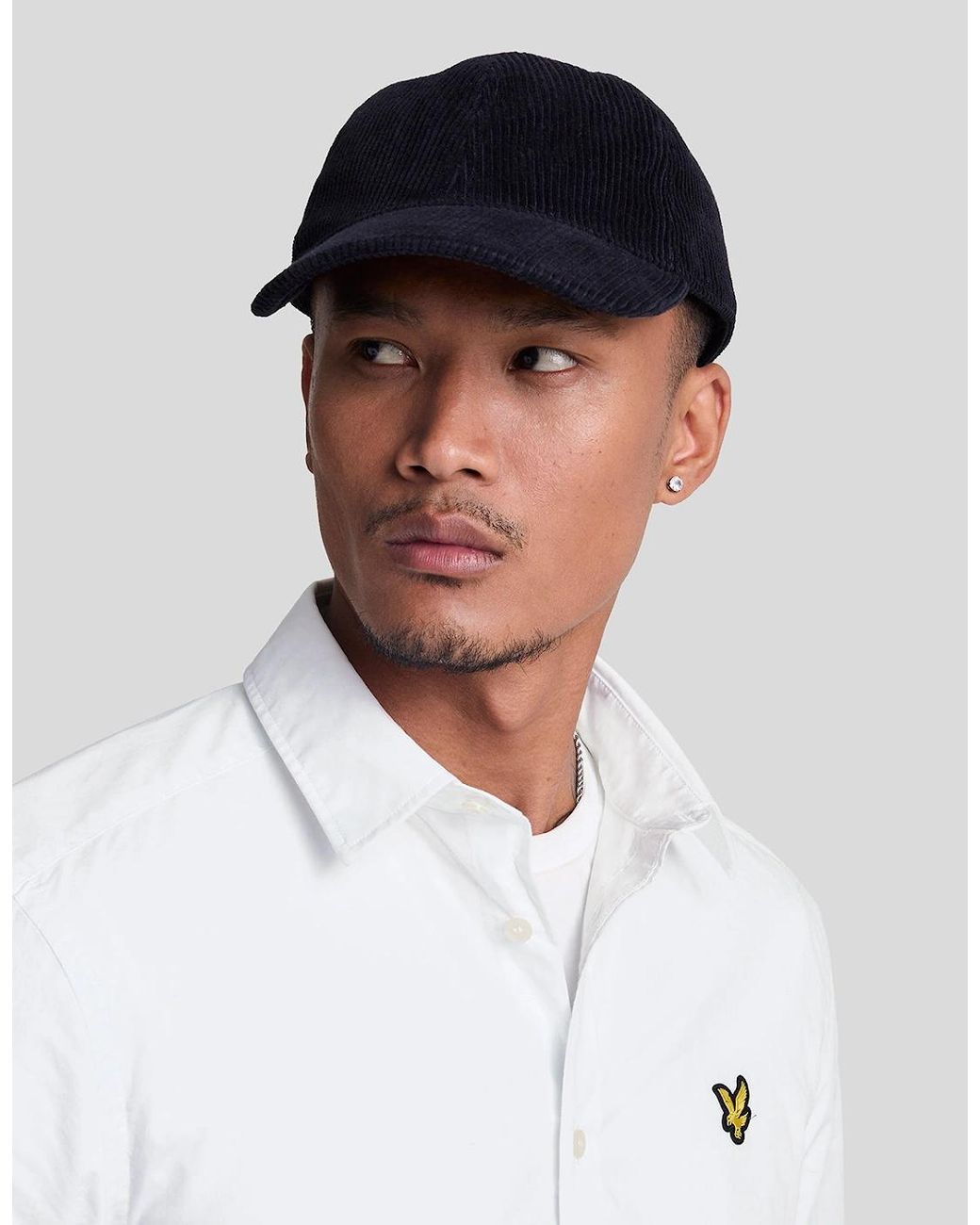 Lyle & Scott White Cotton Poplin Shirt for men