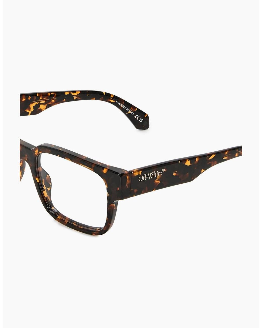 Off-White c/o Virgil Abloh Brown Off Eyewear Style 80 for men