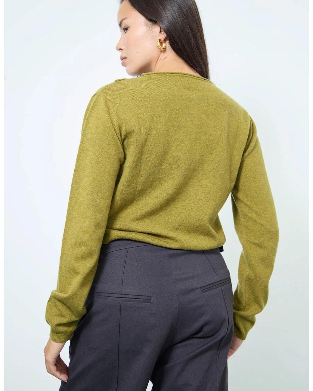 No Emotions UK Green Alma Cardigan