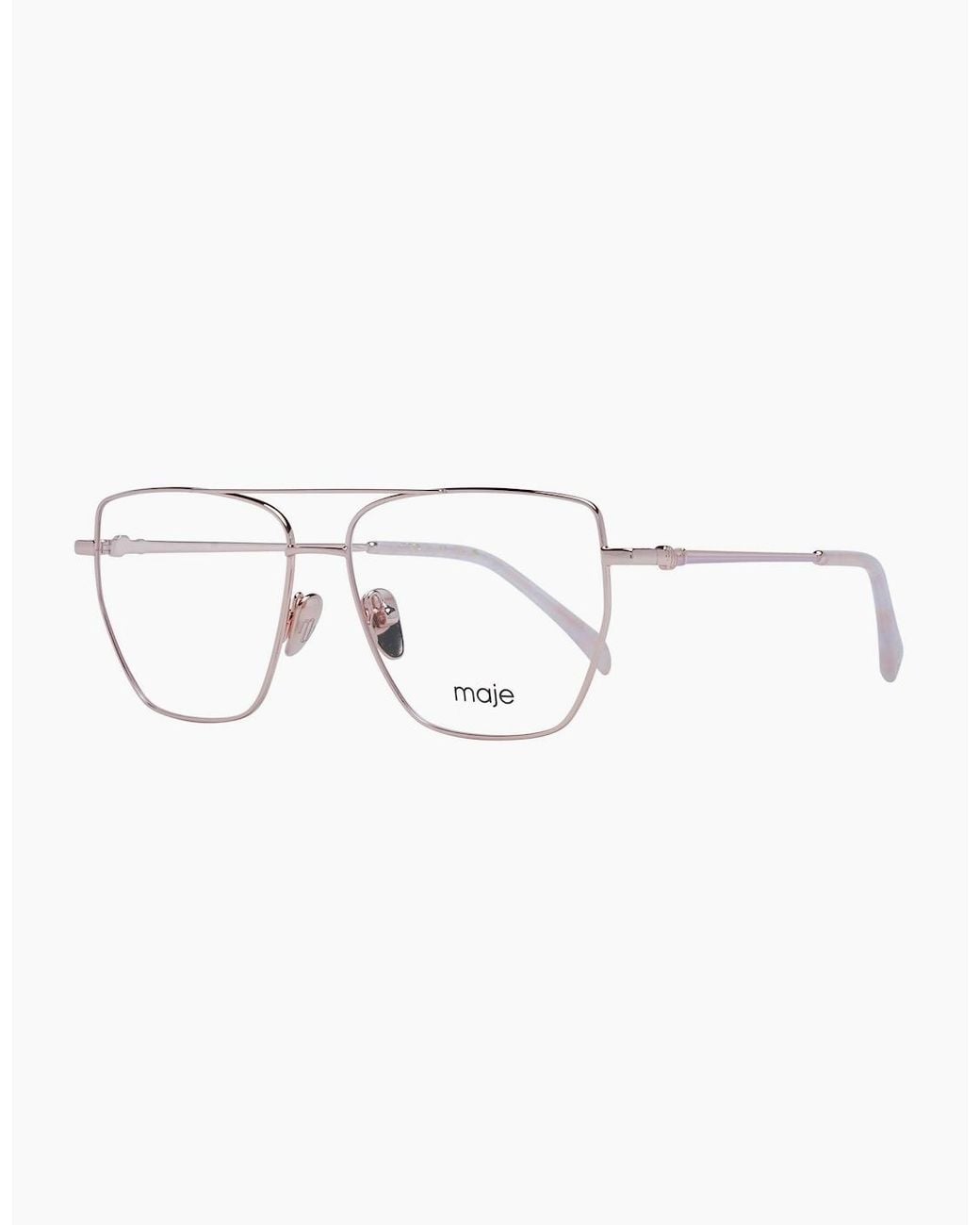 Maje Metallic Optical Frame Mj3021 401 53
