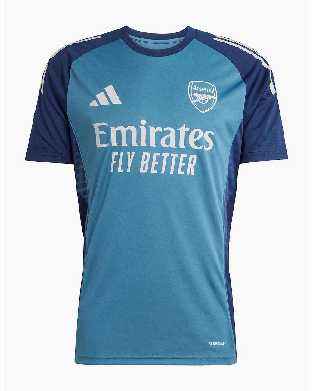 Adidas Blue Arsenal Tiro 25 Competition Training Shirt Adults for men