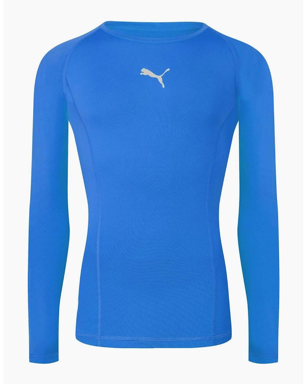 PUMA Blue Liga Baselayer Tee Ls T-Shirt for men
