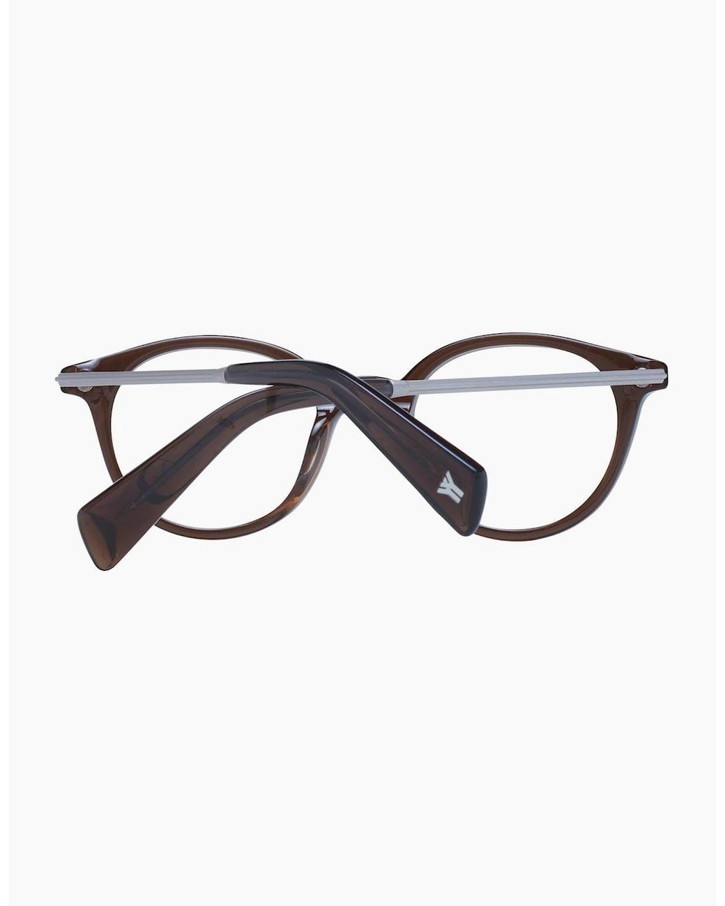 Yohji Yamamoto Brown Optical Frame Yy1008 118 47 for men