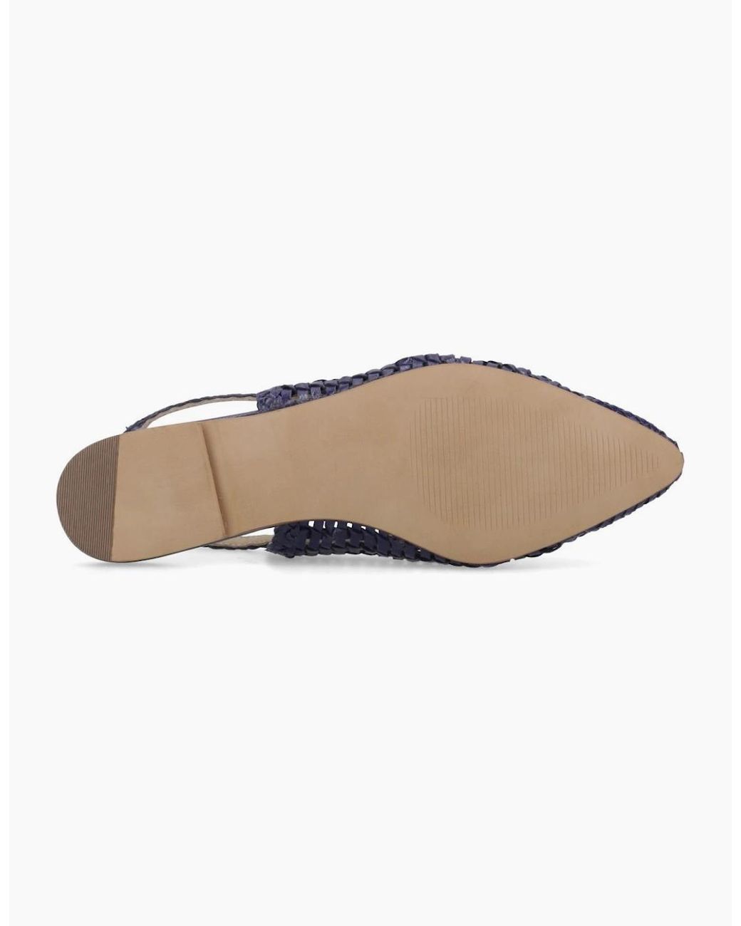 Hush Puppies Blue Dalia Slingback Ballerina Shoes