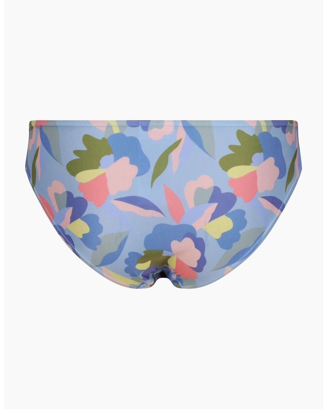 Regatta Blue Ladies Aceana Abstract Floral Bikini Bottoms