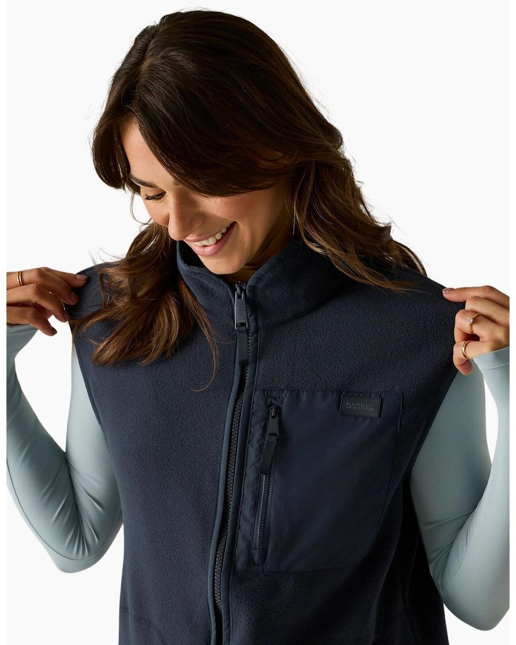 Regatta Blue Ladies Frankie Microfleece Body Warmer