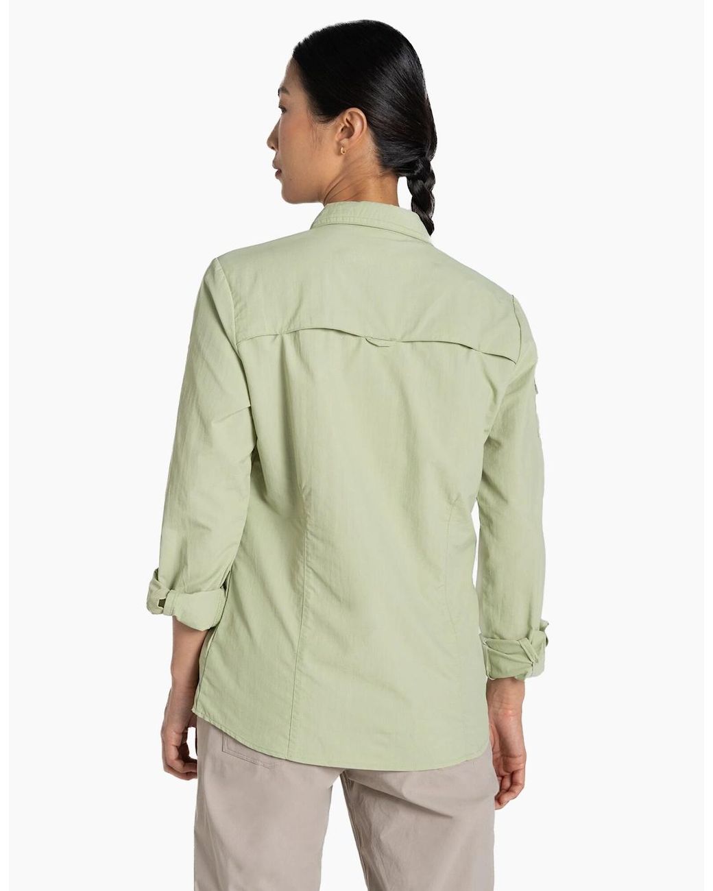 Craghoppers Blue Ladies Adventure Iii Nosilife Long-Sleeved Shirt