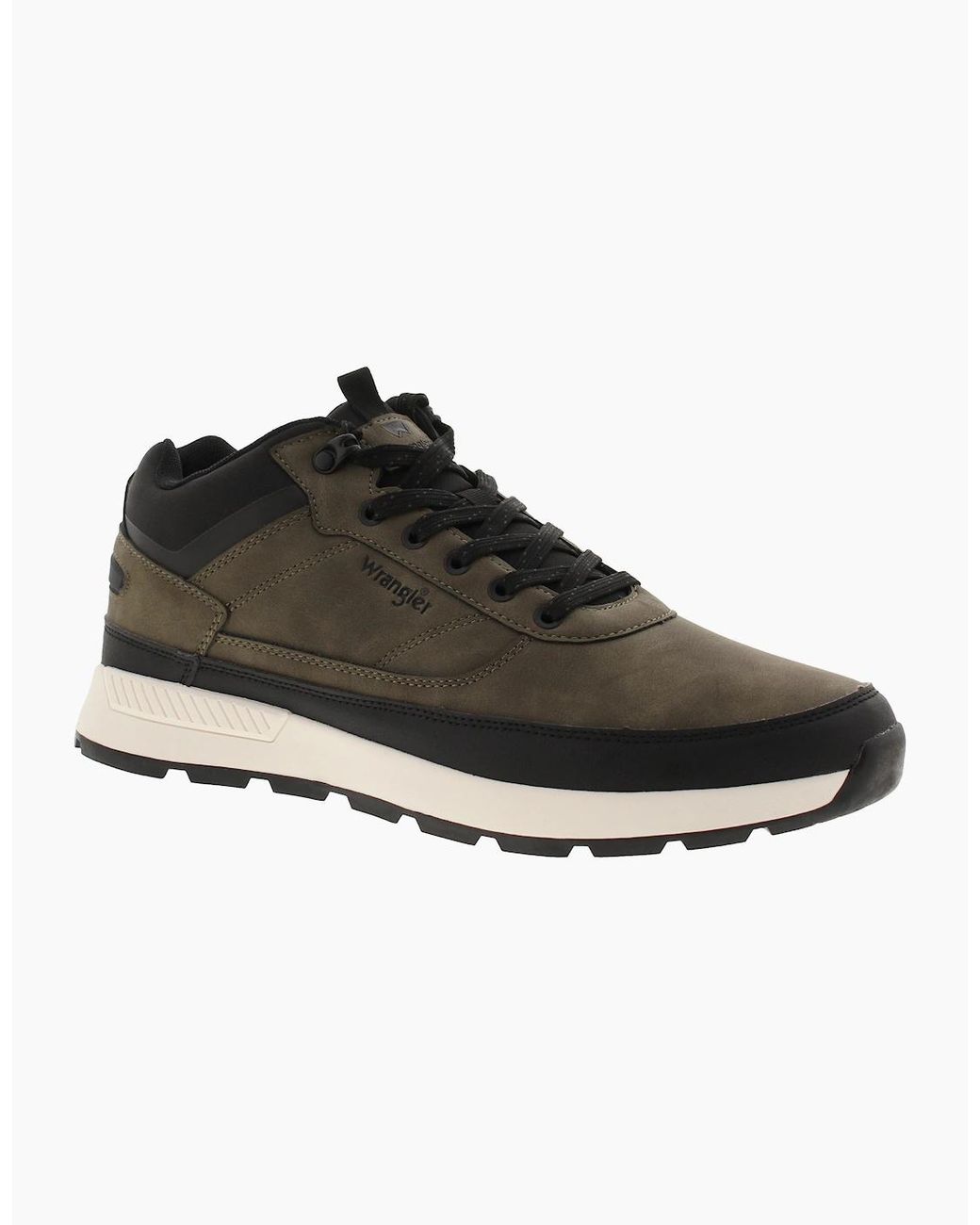 Wrangler Black Casual Shoes Carver Lace Up Uk Size for men