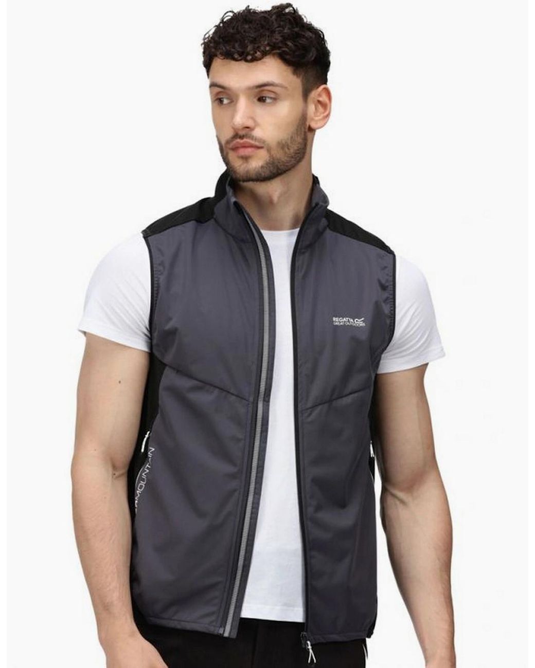 Regatta Blue Lankin Iv Softshell Body Warmer for men
