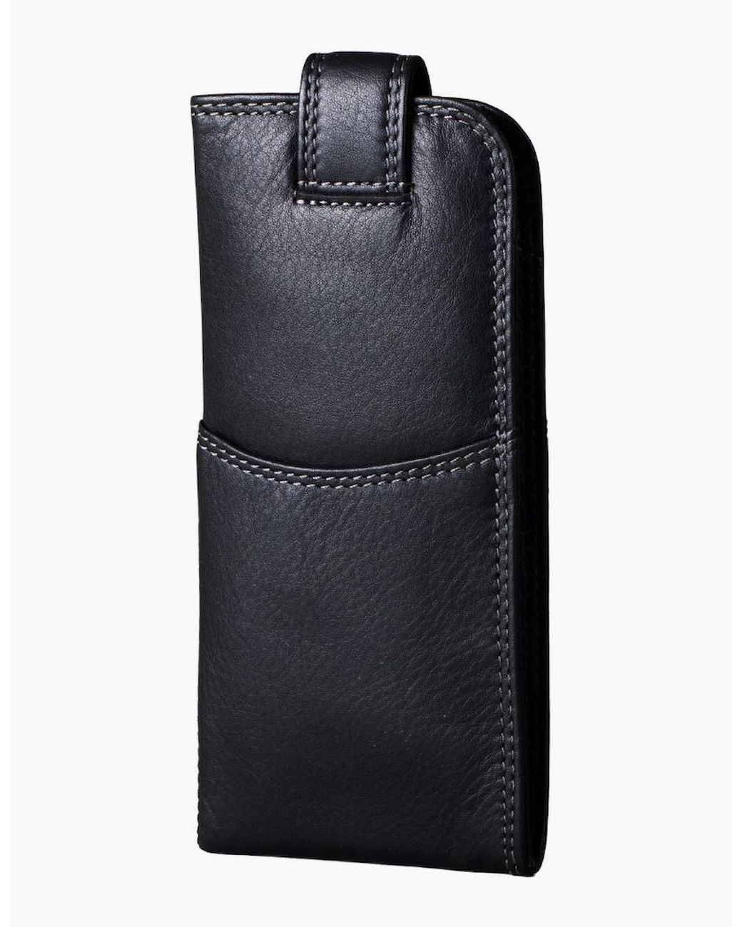 Lakeland Leather Black Glasses Case