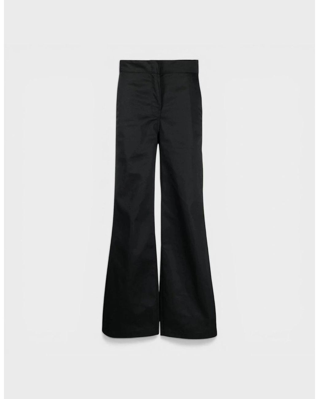 Palm Angels Black Reverse Wasitband Chino