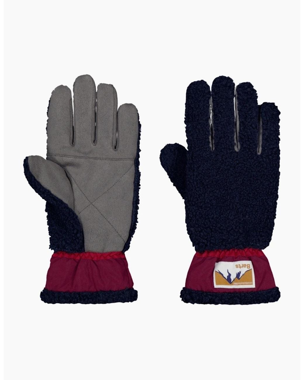 Barts Blue Isafjord Teddy Faux Fur Gloves
