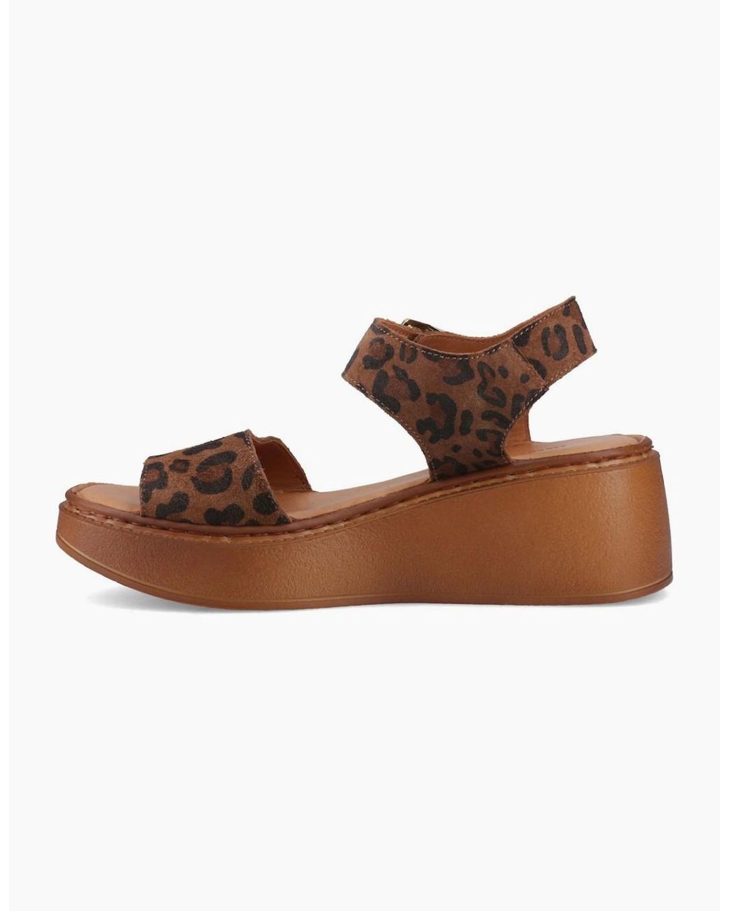Hush Puppies Brown Beatrix Wedge Sandals