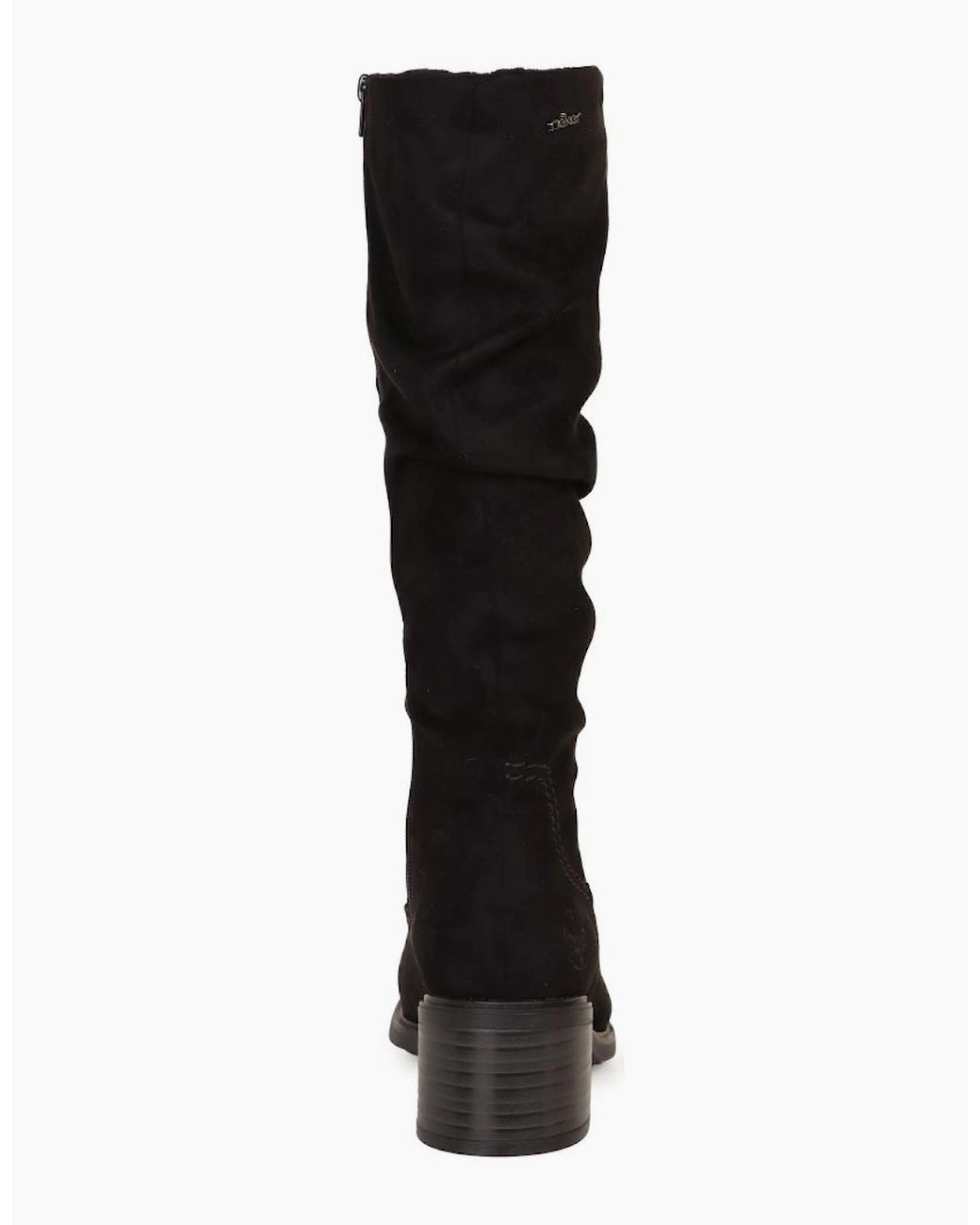 Rieker Black Richmond Knee High Boots
