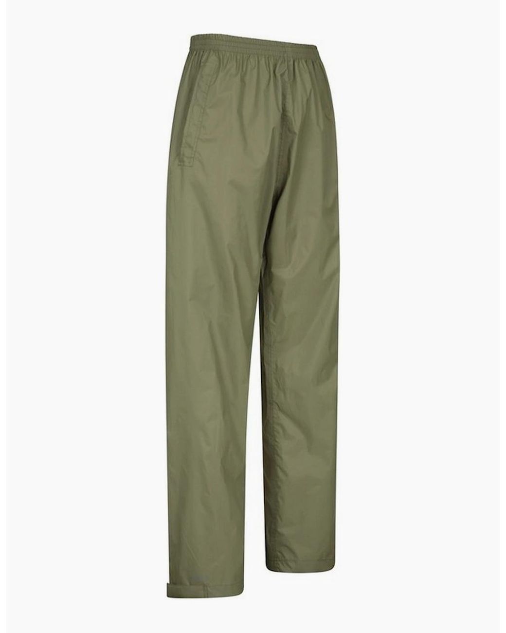 Mountain Warehouse Green Ladies Pakka Waterproof Over Trousers