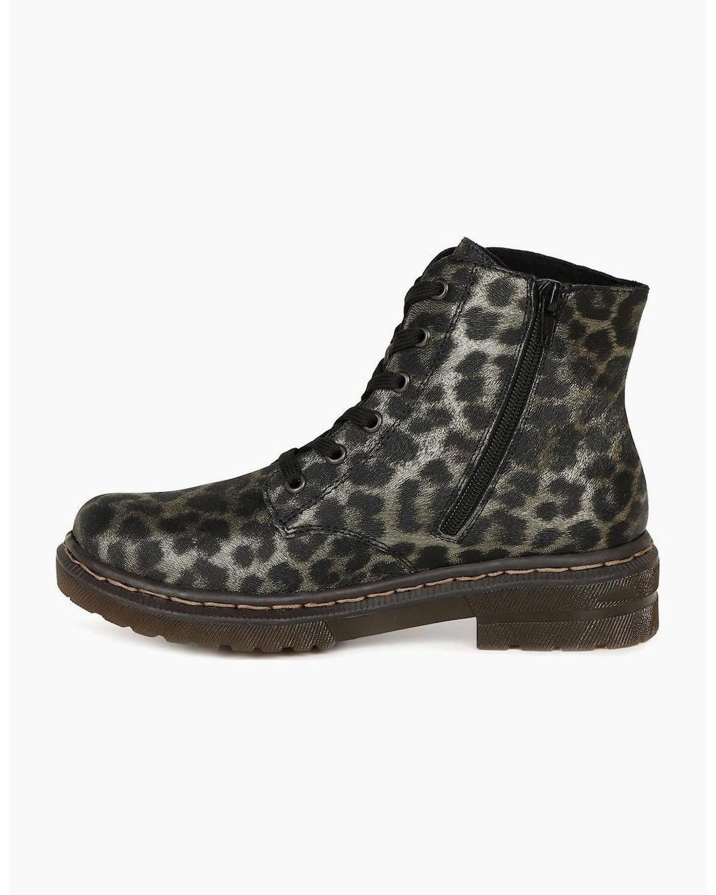 Rieker Black Flame Ii Ankle Boots
