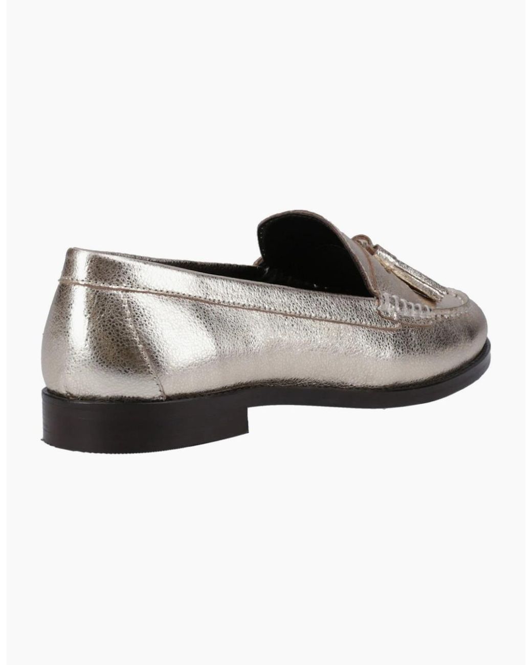 Hush Puppies White Connie Tassel Loafers