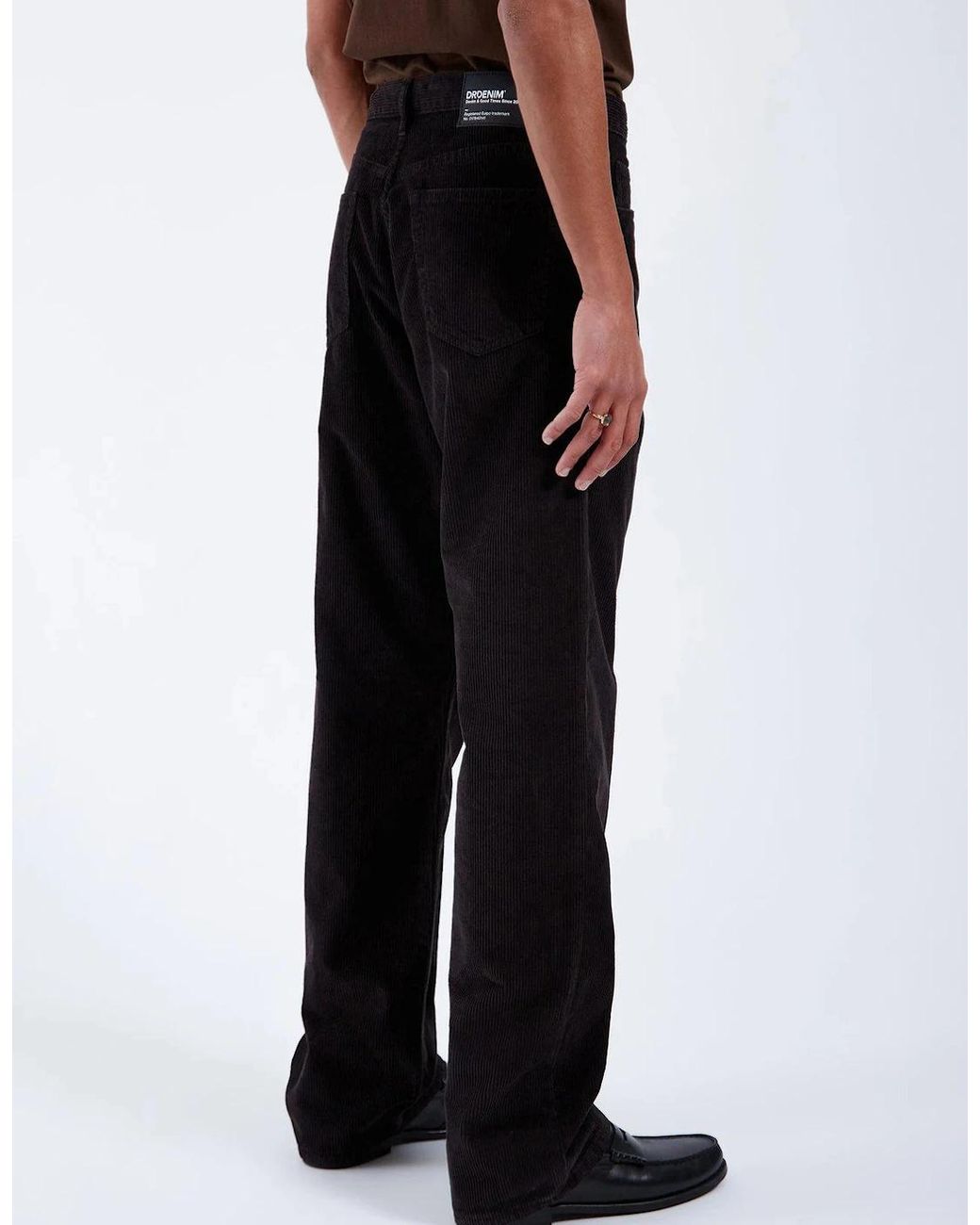 Dr. Denim Black Omar Cords for men