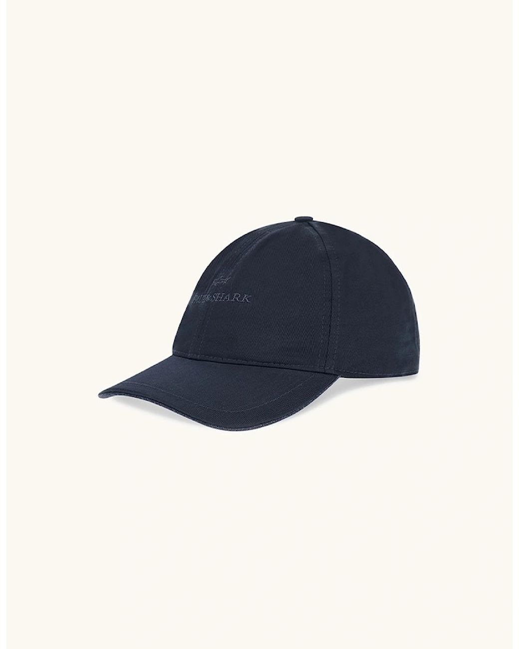 Paul & Shark Blue Cotton Baseball Hat With Embroidery for men