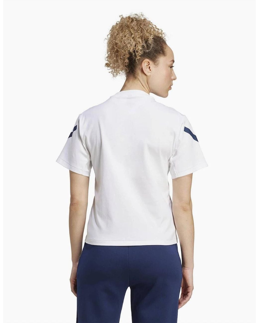Adidas White Ffr Trvl T W
