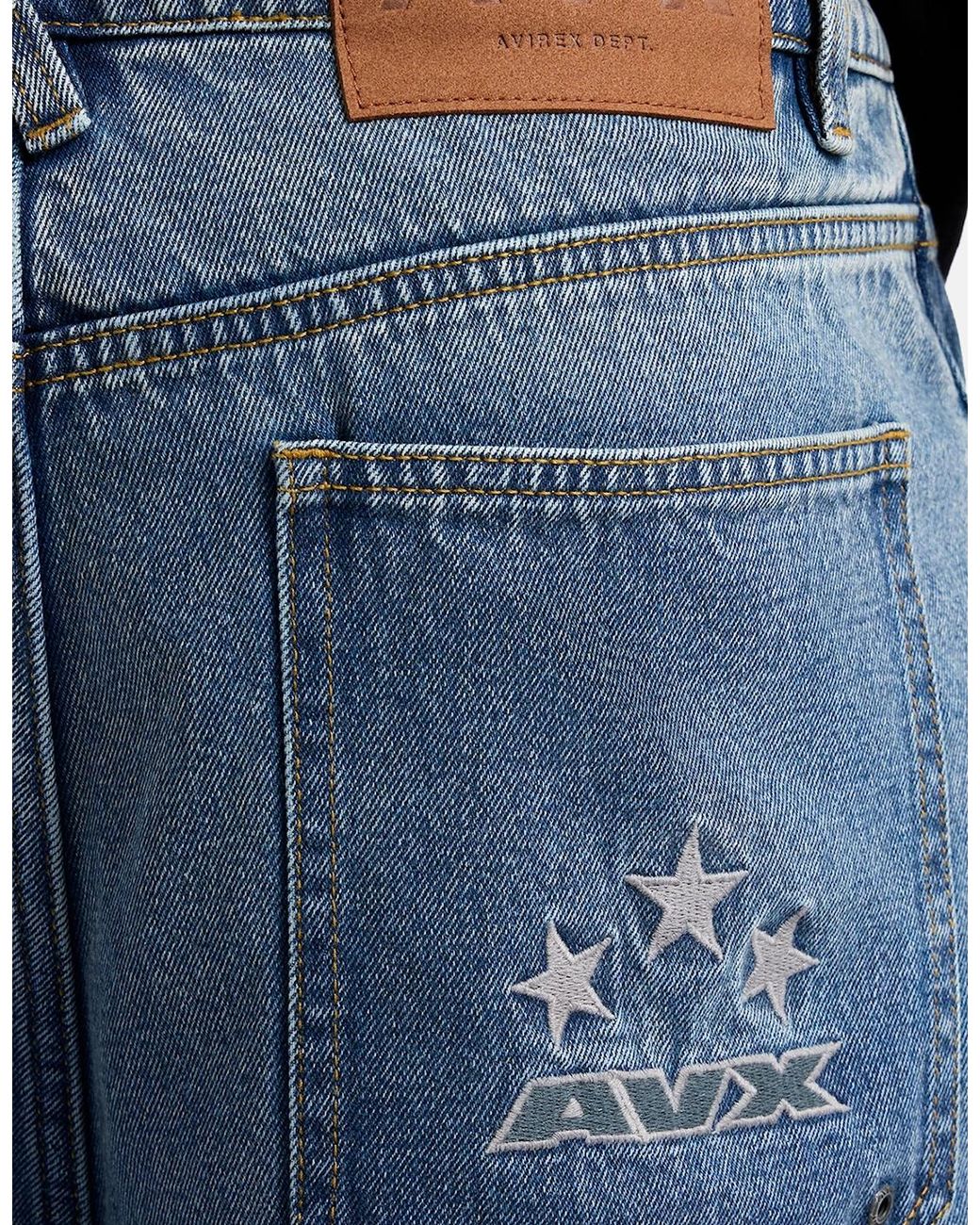 AVX Blue Mitch Denim Pant for men
