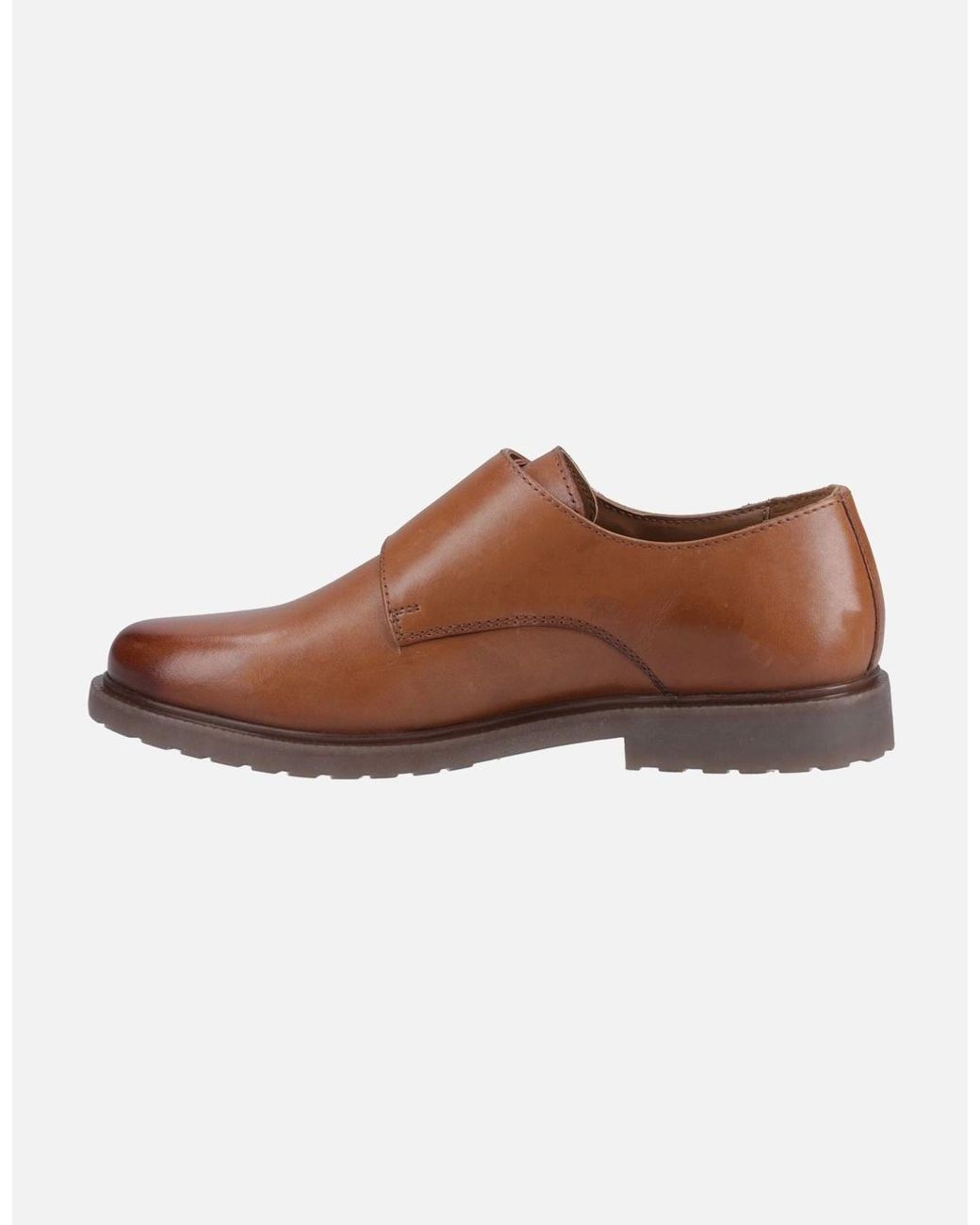 Hush Puppies Brown Verity Leather Tan Shoes