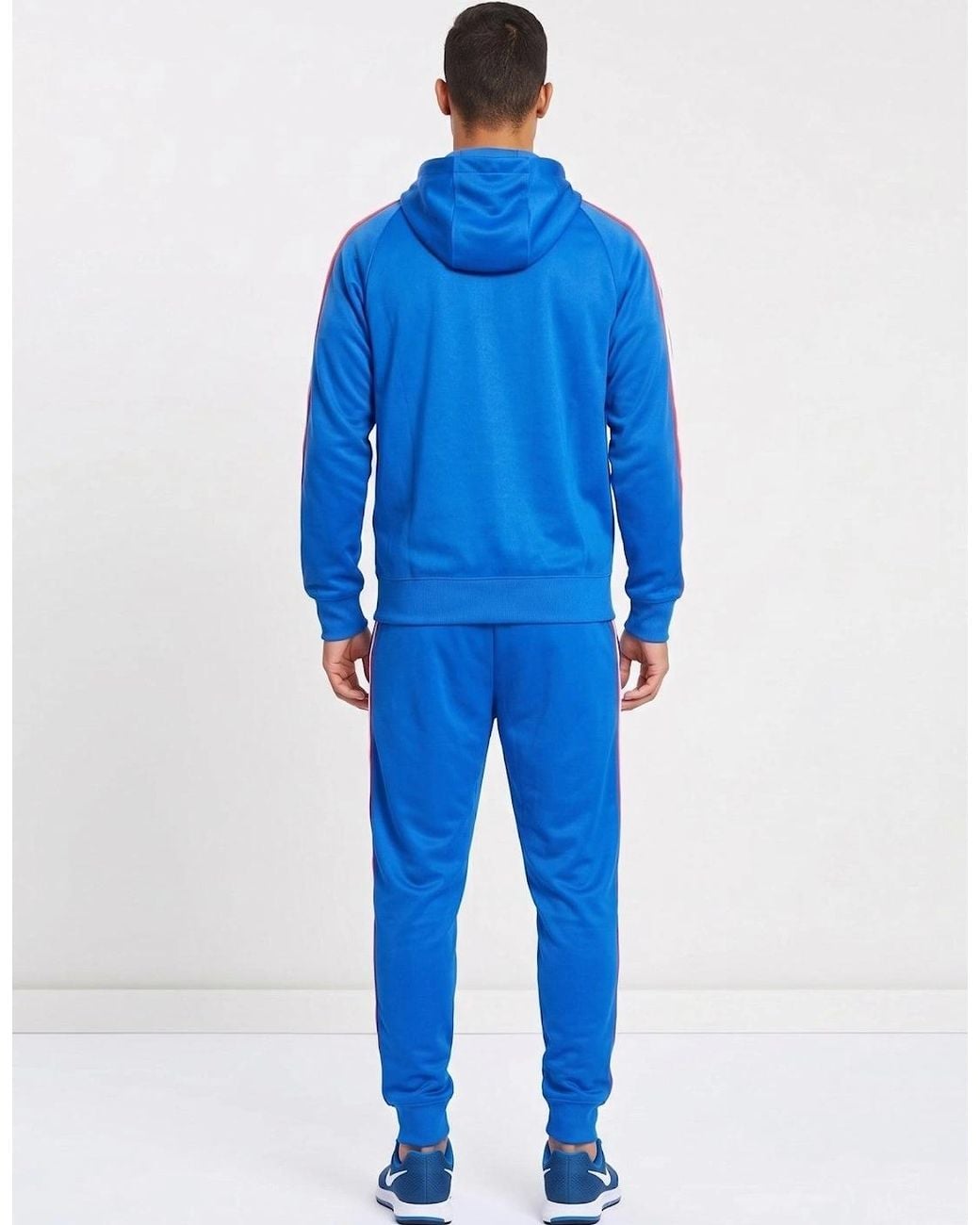 Nike Blue Tribute Poly Full Tracksuit Set