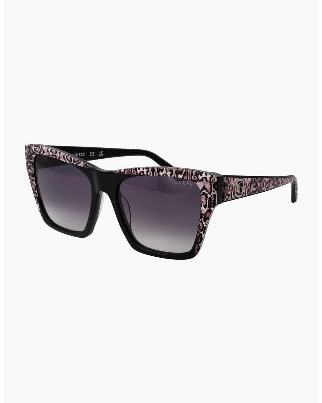 Guess Black Sunglasses Gu00113 05B 55