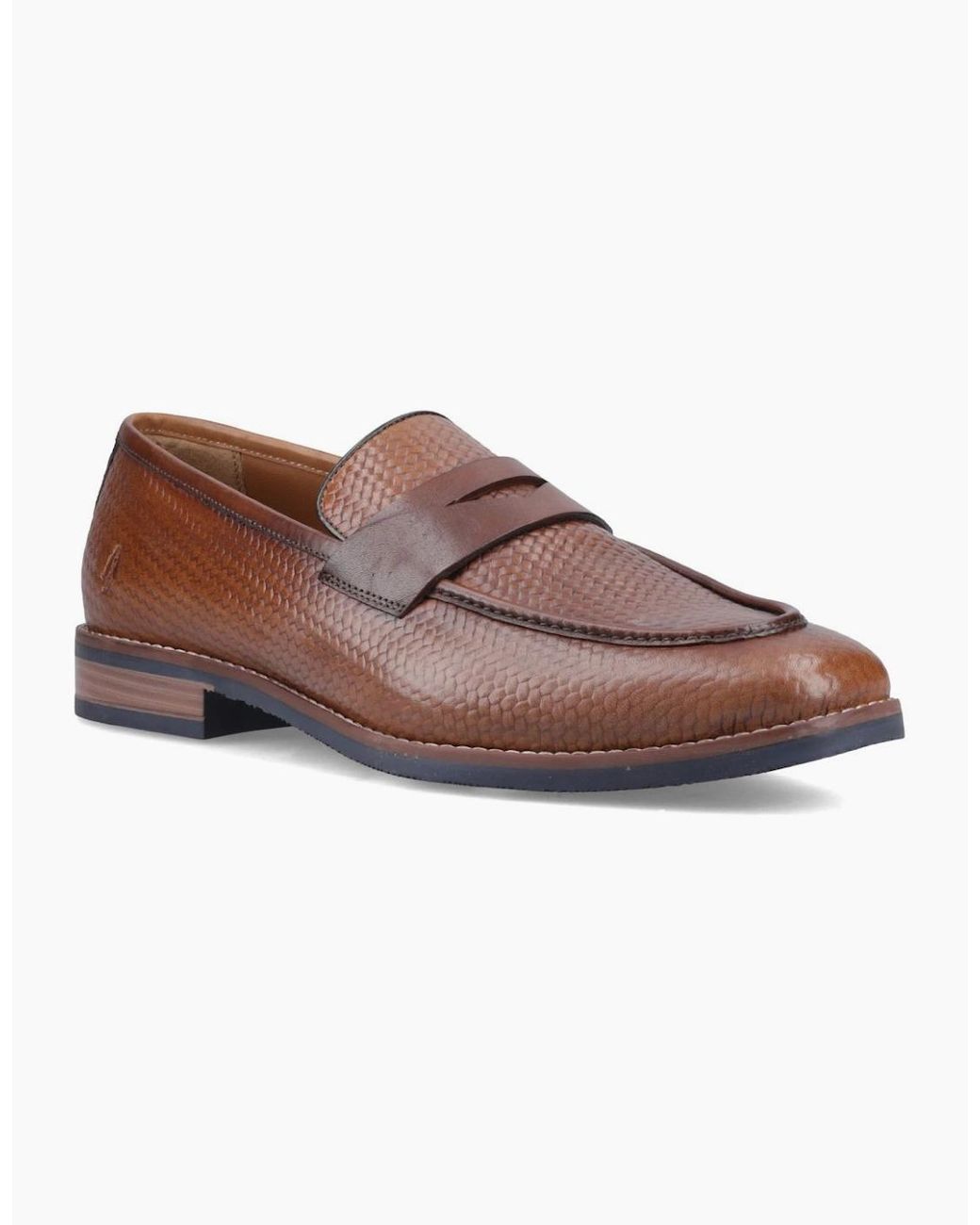 Hush Puppies Brown Mitchell Loafers for men