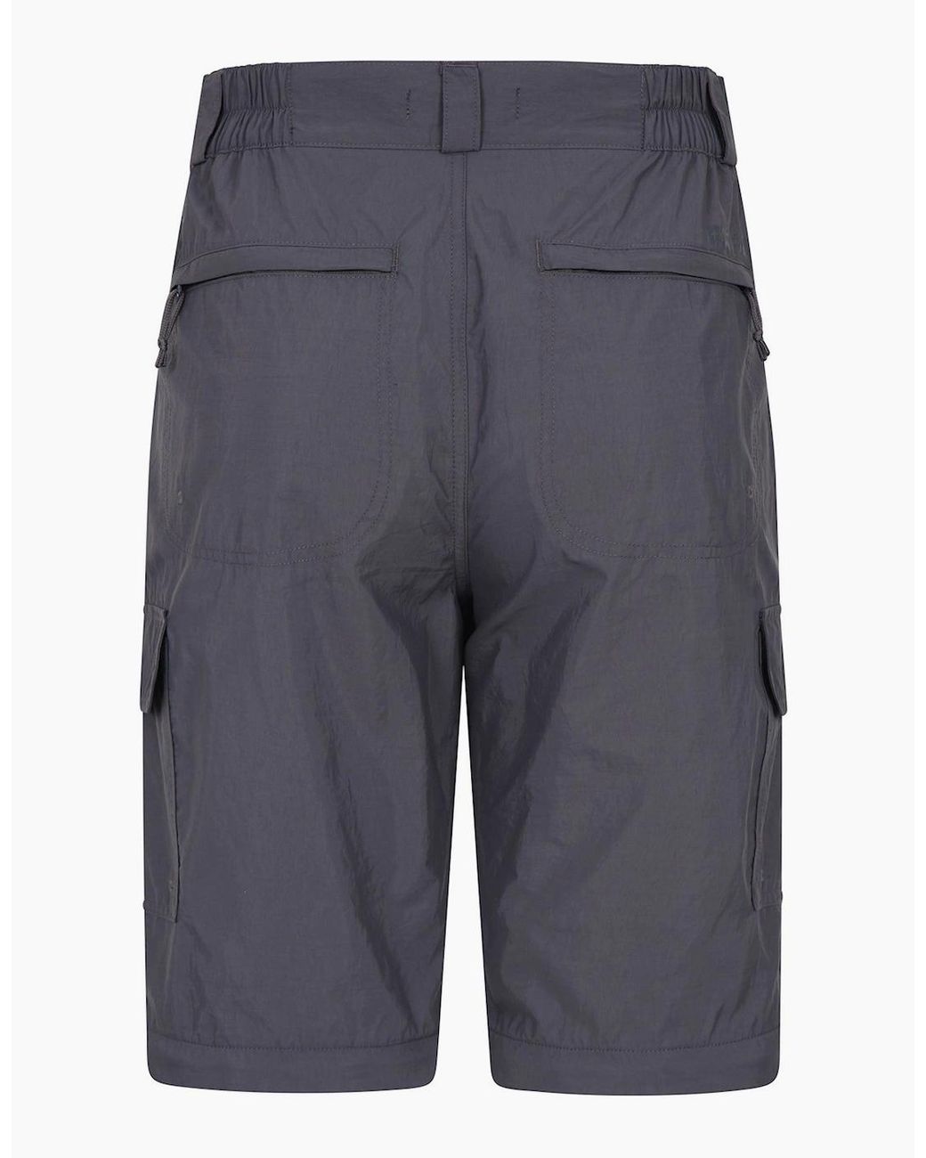 Mountain Warehouse Blue Explore Cargo Shorts for men