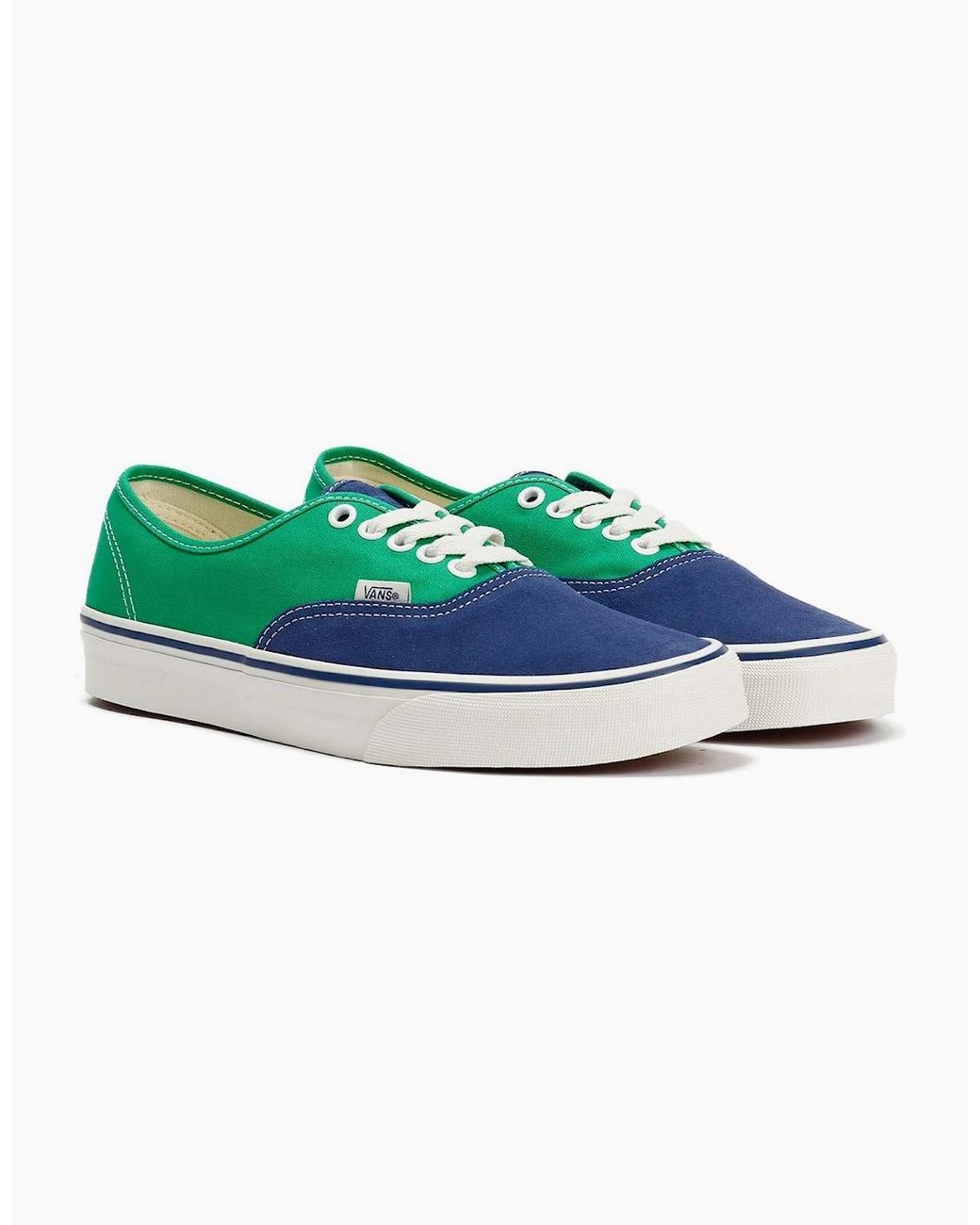 Vans Green Authentic Primary Trainers