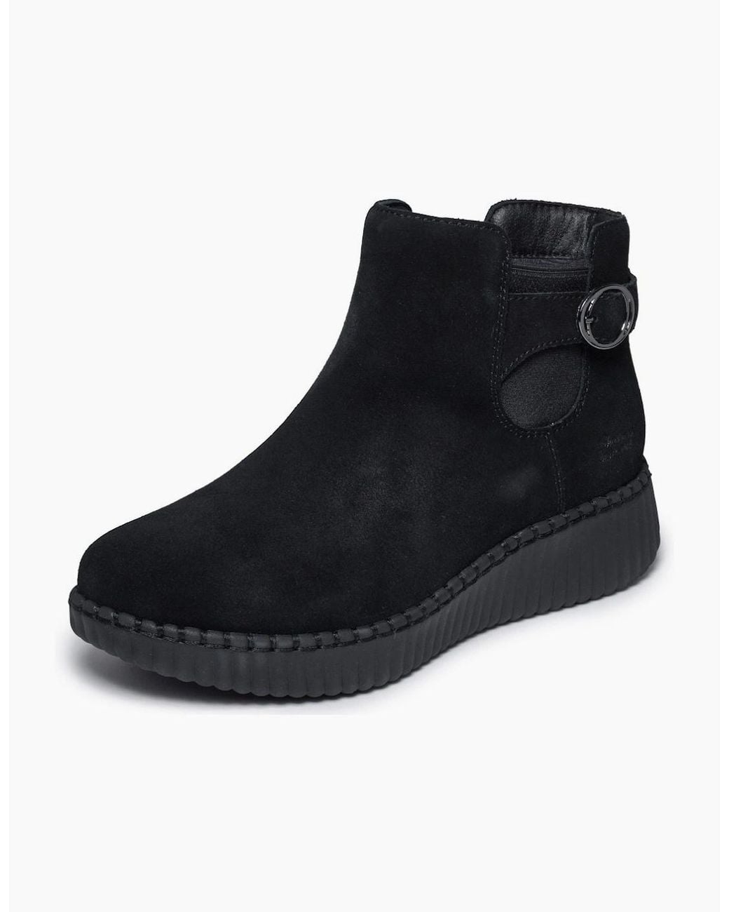 Skechers Black Wilshire Blvd Darling Moment Ankle Boots