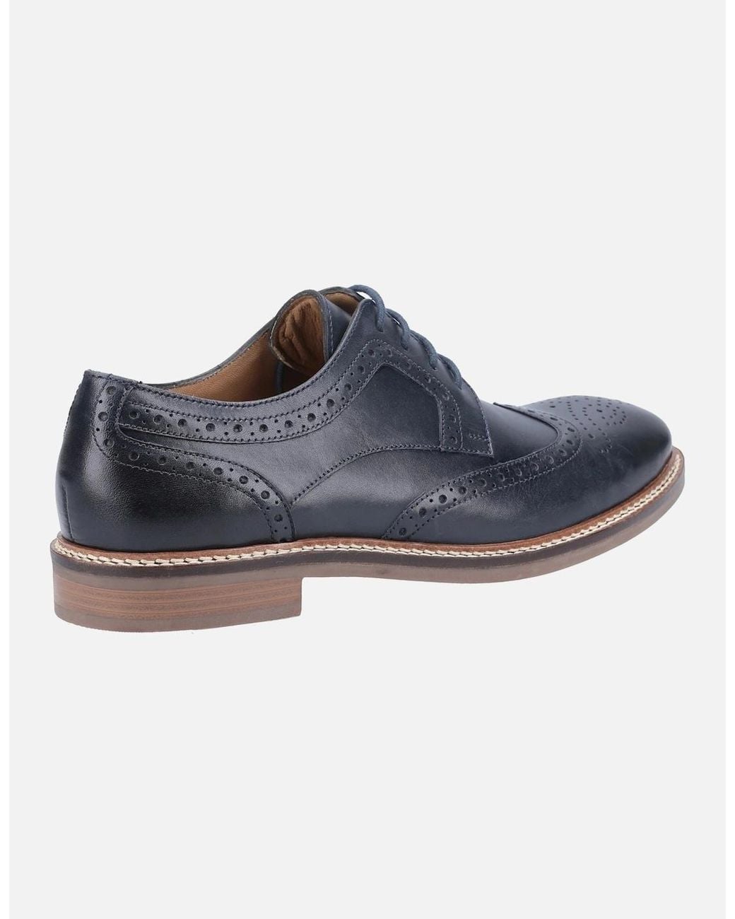 Hush Puppies Blue Bryson Lace Shoes for men