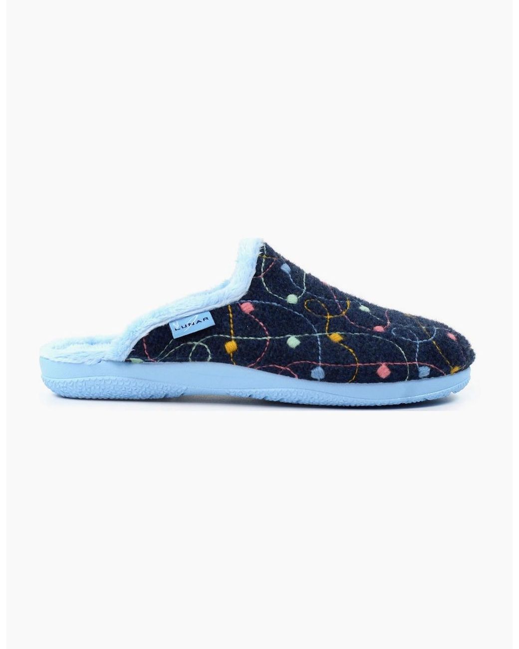 Lunar Blue Impulse Slippers