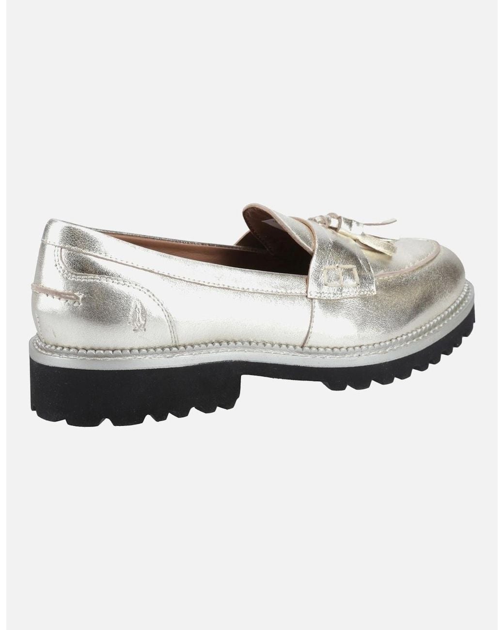 Hush Puppies White Ginny Loafer Slip On Shoes